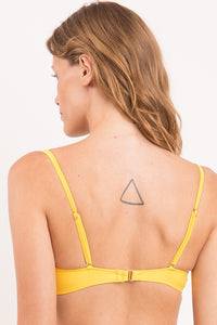 顶级 Amarelo Bandeau-Crispy