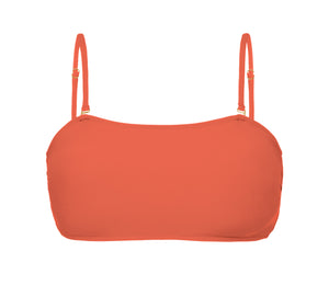 Top Light-Peach Bandeau-Reto 上衣