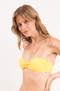 套装 Amarelo Bandeau-Crispy Cheeky-Crispy