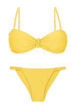 Load image into Gallery viewer, 套装 Amarelo Bandeau-Crispy Cheeky-Crispy
