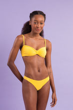 Load image into Gallery viewer, Malibu-Yellow Bandeau-Duo Essential 套装
