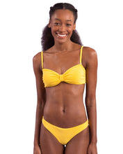 Load image into Gallery viewer, Malibu-Yellow Bandeau-Duo Essential 套装
