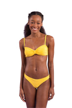 Load image into Gallery viewer, Malibu-Yellow Bandeau-Duo Essential 套装
