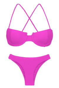 套装 St-Tropez-Pink Balconet Essential