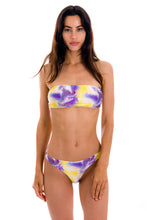 Load image into Gallery viewer, 上衣 Tiedye-Purple Bandeau-Reto
