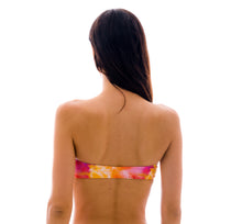 Load image into Gallery viewer, 上衣 Tiedye-Red Bandeau-Reto
